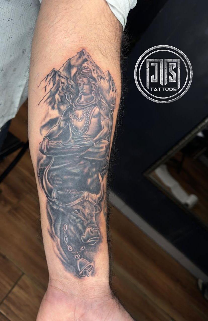 Shiva cover up tattoo artist Delhi